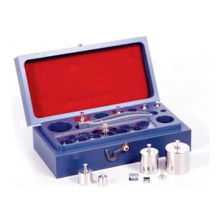 Rice Lake Weighing Systems Rice Lake 100g-10mg Screw Knob SS Precision Weight w/ Trade Certificate & Case ASTM E617 Class 1 12460TC